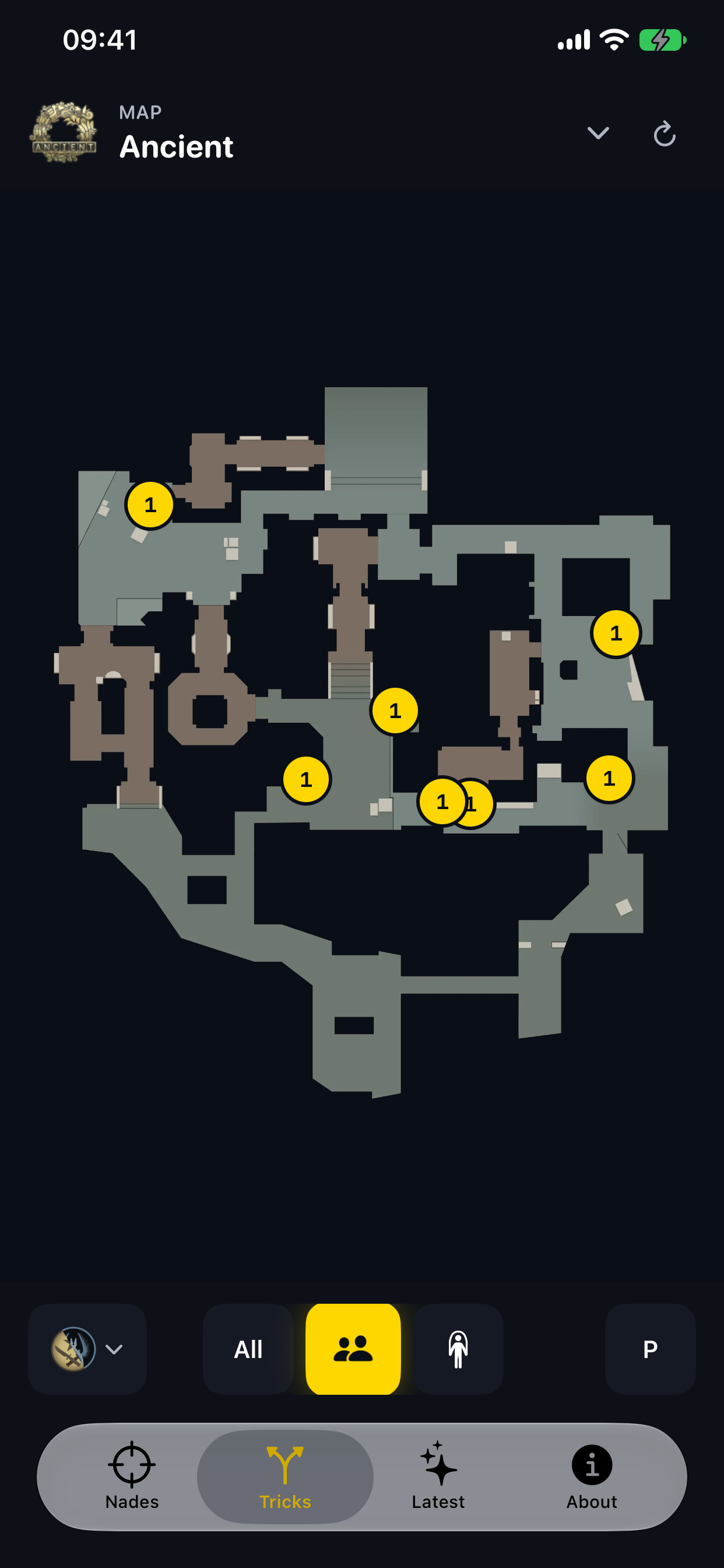 Tricks minimap